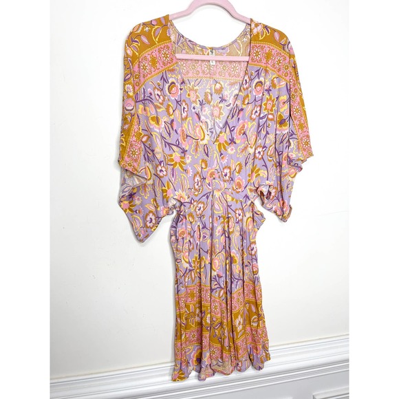 Spell & The Gypsy Collective Lover Lolita Cutout Mini Dress Size XL - Picture 4 of 6